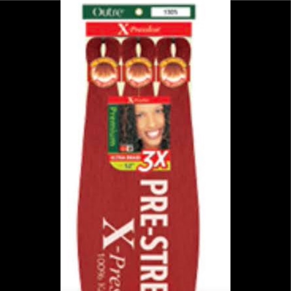3 Pcs X-Pression Pre-Stretched 100% Kanekalon 4 Bundle Deal total 12 Pcs
